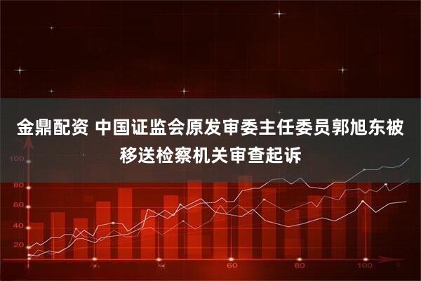 金鼎配资 中国证监会原发审委主任委员郭旭东被移送检察机关审查起诉